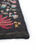 aprezo beige and brown wool flat weaves Rug - Corner